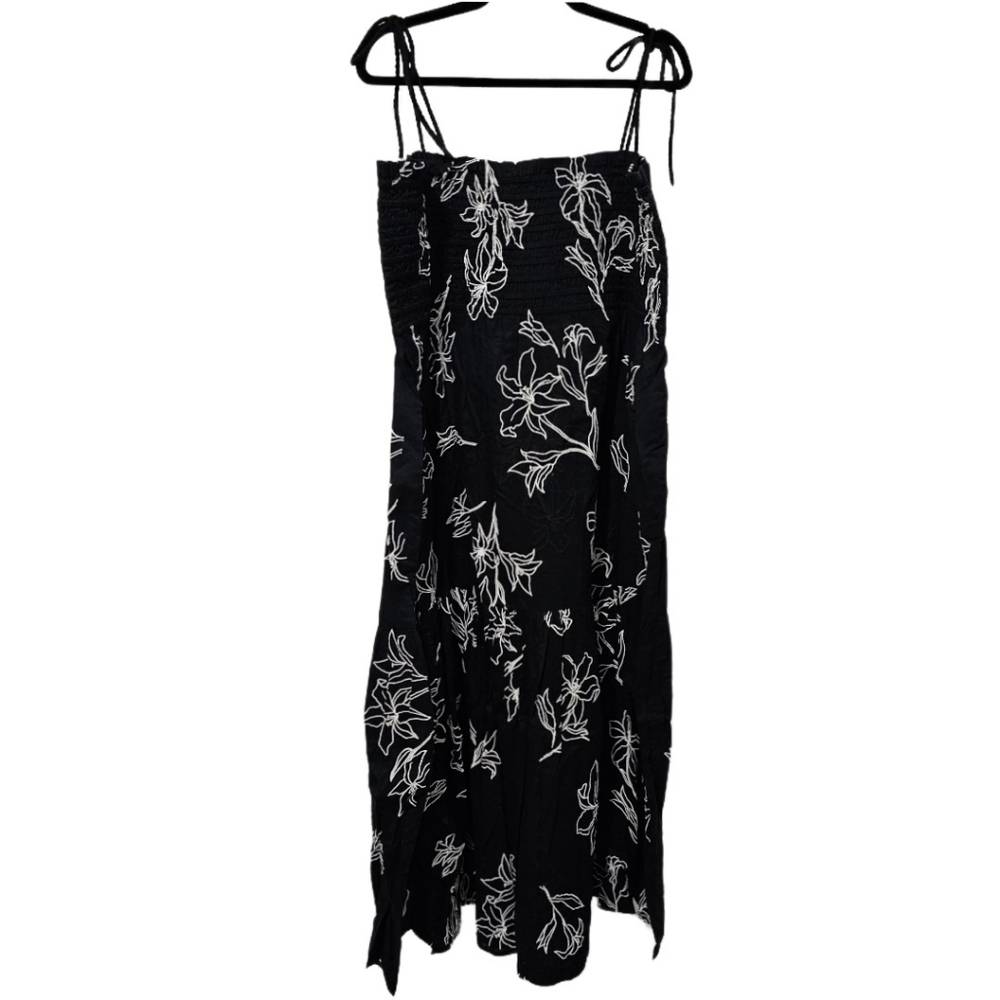 Tanya Taylor Leona Smocked Floral Midi-Dress NWT - Picture 8 of 12
